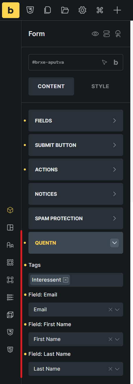 Bricks Formular mit Quentn verbinden 4 image 1